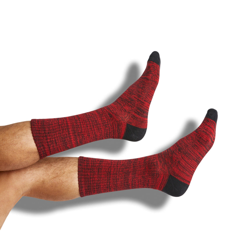 Red / Black Mixed Socks 8 Pack