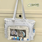 Ballet Girl Large Appetite Itabag Japanese Two-Dimension Single Shoulder Crossbody Bag Gift For Friends Women'S Handbag