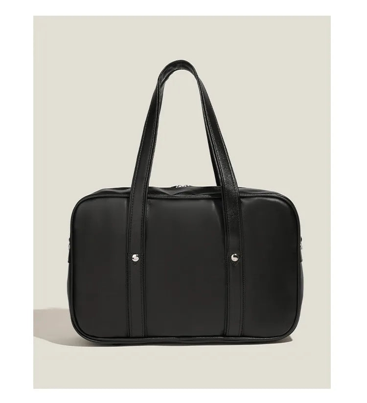 Japanese Two-dimensional Student JK Uniform Bag Girl PU Schoolbag COS Wear-resistant Waterproof One-shoulder Messenger Handbag