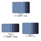 Denim Patches DIY Iron On Denim Elbow Patches Repair Pants For Jean Clothing Pants Badges Apparel Sewing Fabric NEW