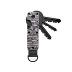 Key Organizer Compact Holder Metal Key Chain Minimalist Key Case Holder for Keychain Secures 2-6 Keys