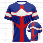 Summer Men's Women's My Hero T-shirt My Hero Academia Nonno 5th Edition Jersey T-shirt Tops All Might Anime Fan Gift