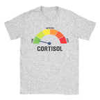 Fun Graphic Printing Summe Low Cortisol Levels  Meme T-Shirts Women Comfortable Clothing Short Sleeve Casual Aesthetic Tee Tops