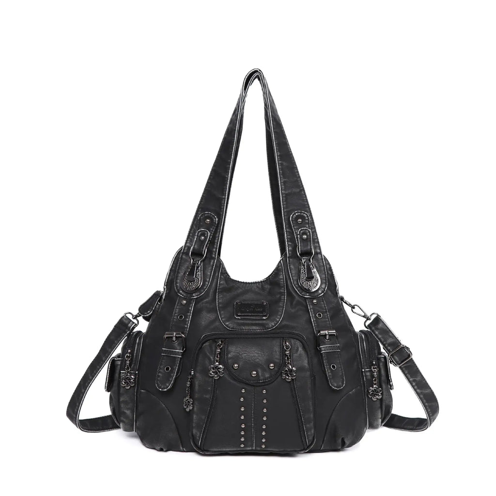 Bag Women Fashion Handbags Women Shoulder Bags PU Leather Handbag Female Satchel Shoulder Purse Bag Bolsa Feminina