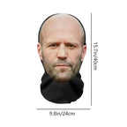 Upgrade Funny 3D Elastic Realistic Celebrity Mask Visualized Masks Full Face Cosplay Balaclava Halloween Party Props Headcovers