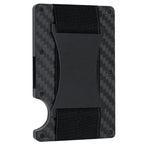 Forged Carbon Fiber Mini Slim Wallet Case Organizer for Men Cartera Tarjetero Hombre Cashback Credit Card Holder Luxury Gift