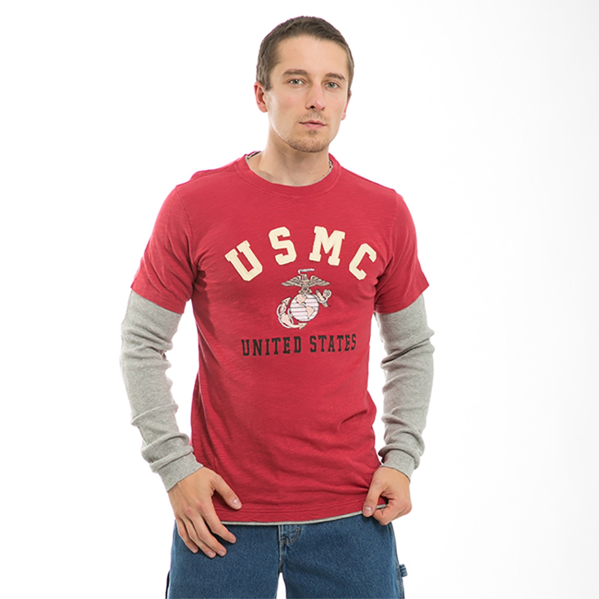 Highlight Tee, Marines, Cardinal, S