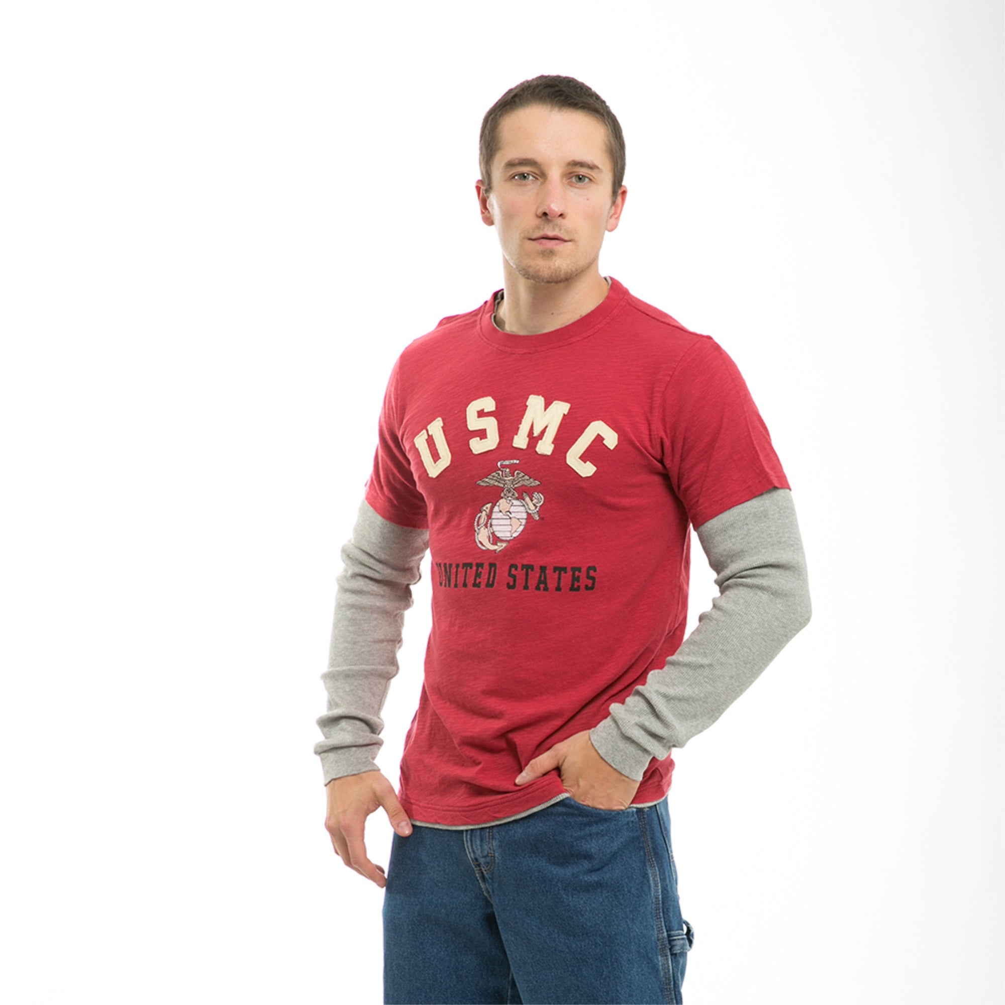 Highlight Tee, Marines, Cardinal, S