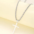 2026 New Stainless Steel Simple Gold Men's and Women's Jewelry Necklace Pendant, Suitable for Men's and Women's Daily Wearing Ne