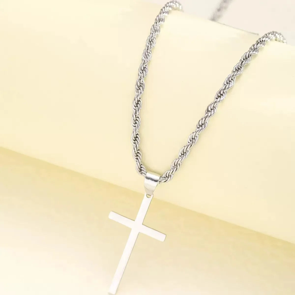 2026 New Stainless Steel Simple Gold Men's and Women's Jewelry Necklace Pendant, Suitable for Men's and Women's Daily Wearing Ne