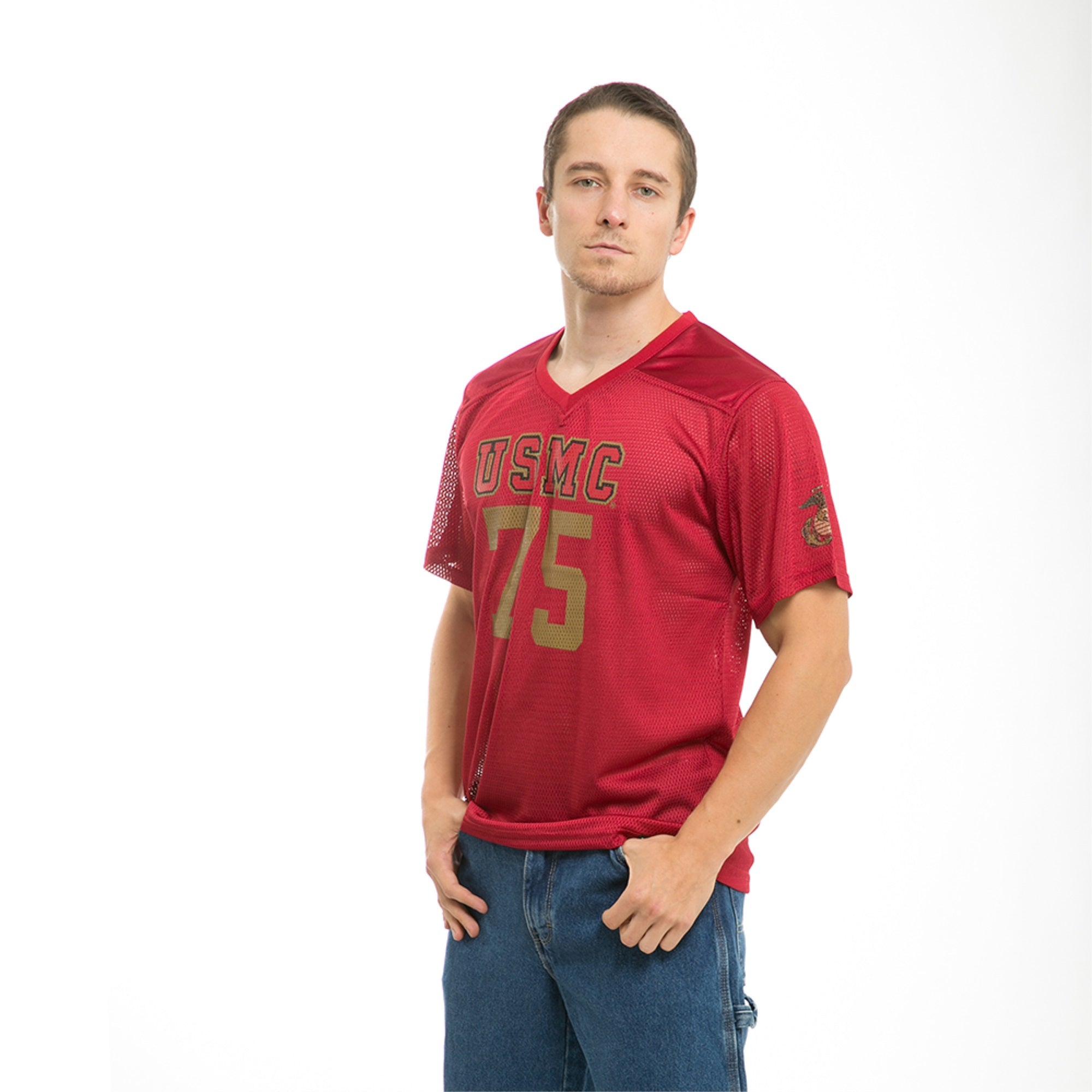 Practice Jersey, Marines, Cardinal, L