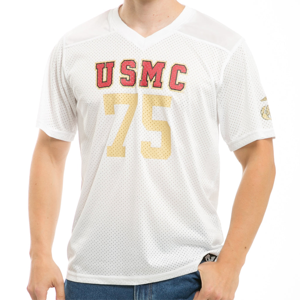Practice Jersey, Marines, White, M