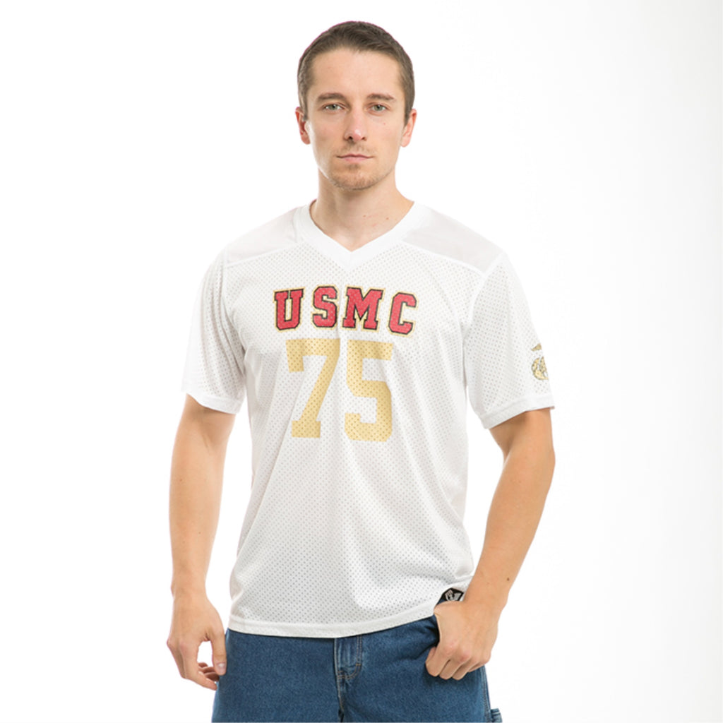 Practice Jersey, Marines, White, M