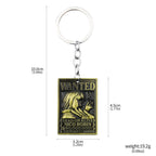 One Piece Luffy Straw Hat Keychain Rotatable Zoro Skull Metal Pendant Role-Playing Decorative Accessories Fan Jewelry Gift