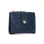 CH Luxury Brand Retro Design Business Card Bag Fashion Button Classic Folding Wallet Compact and Lightweight Women's Square Bag