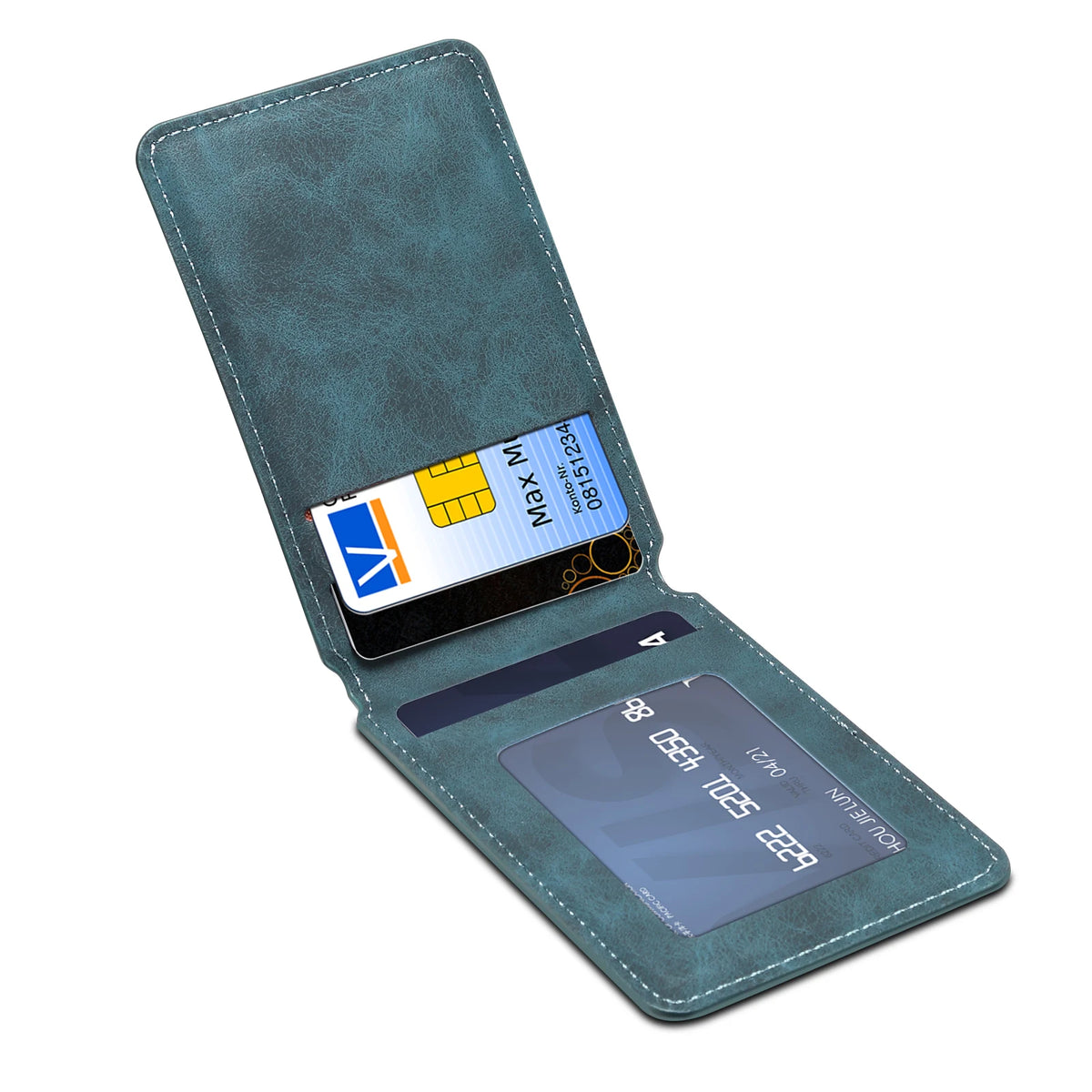 Denior Magnetic Card Holder Leather Card Bag Suitable For Magsafe Function Phone Case