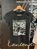 Casual Women Letter Print Slim Crop Top Round Neck Cotton Short Sleeve Summer Casual Vintage Tees Female Streetwear T-shirts New
