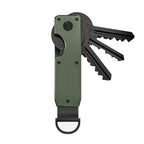 Key Organizer Compact Holder Metal Key Chain Minimalist Key Case Holder for Keychain Secures 2-6 Keys