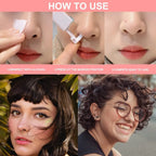 4PCS Self Hypoallergenic Nose Piercing Kit-Disposable Nose Piercing Gun with Built-in Nose Studs