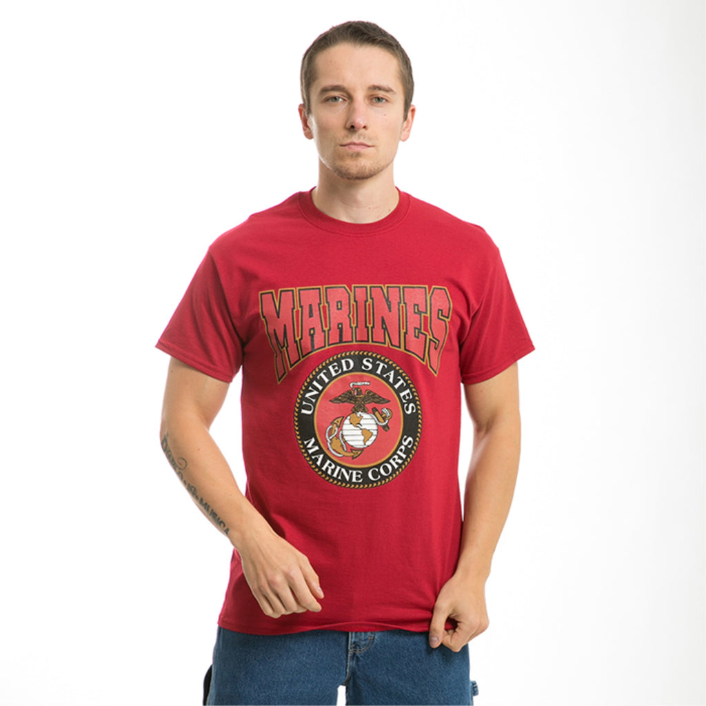 Classic Milit T's, Marines, Cardinal, L
