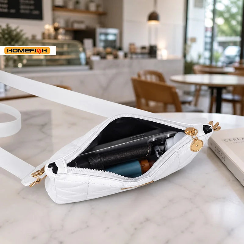 HOMEFISH Mini Phone Handbag Compact Embroidery Small Square Triangle Coin Purse Fashion Ladies Bag