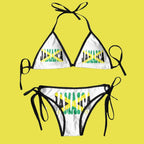T-Shirts Sexikinis Swim Jamaican Flag Women's Two-Piece Swimsuit - Vacation Ready, Premium Quality
