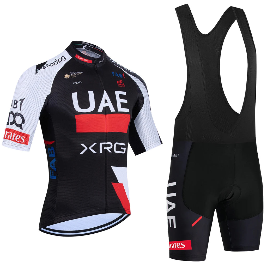 2026 New MEXICO Cycling Jersey UAE Team Bike Jersey Shorts Men Women Quick dry Ropa Ciclismo Pro Bicycle TShirt Clothing