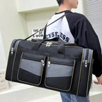 Large Luggage Travel Bag Camping Gym Fitness Handbags for Women Men Outdoor Sports Shoulder Storage Duffel Long Distance Bag