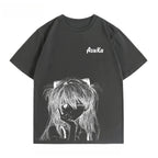 Neon Genesis Evangelion Ayanami Rei Asuka Classic Style Short Sleeve T-shirt Men Women 2026 Summer Men Women Cotton Tee Tops