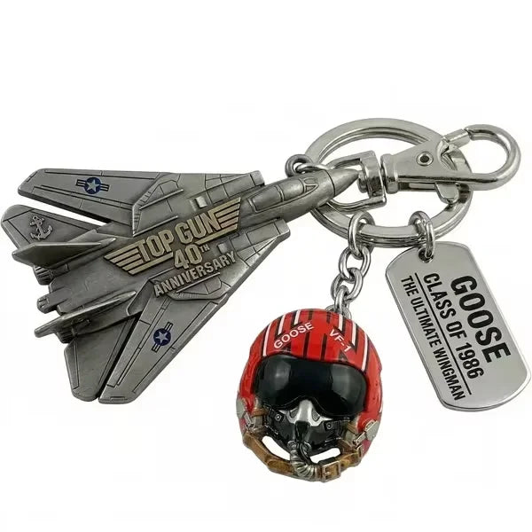 40th Anniversary Keychain Pilot Duck Cosplay Collectible Figurine 2026 Movie Fan Exclusive Gift