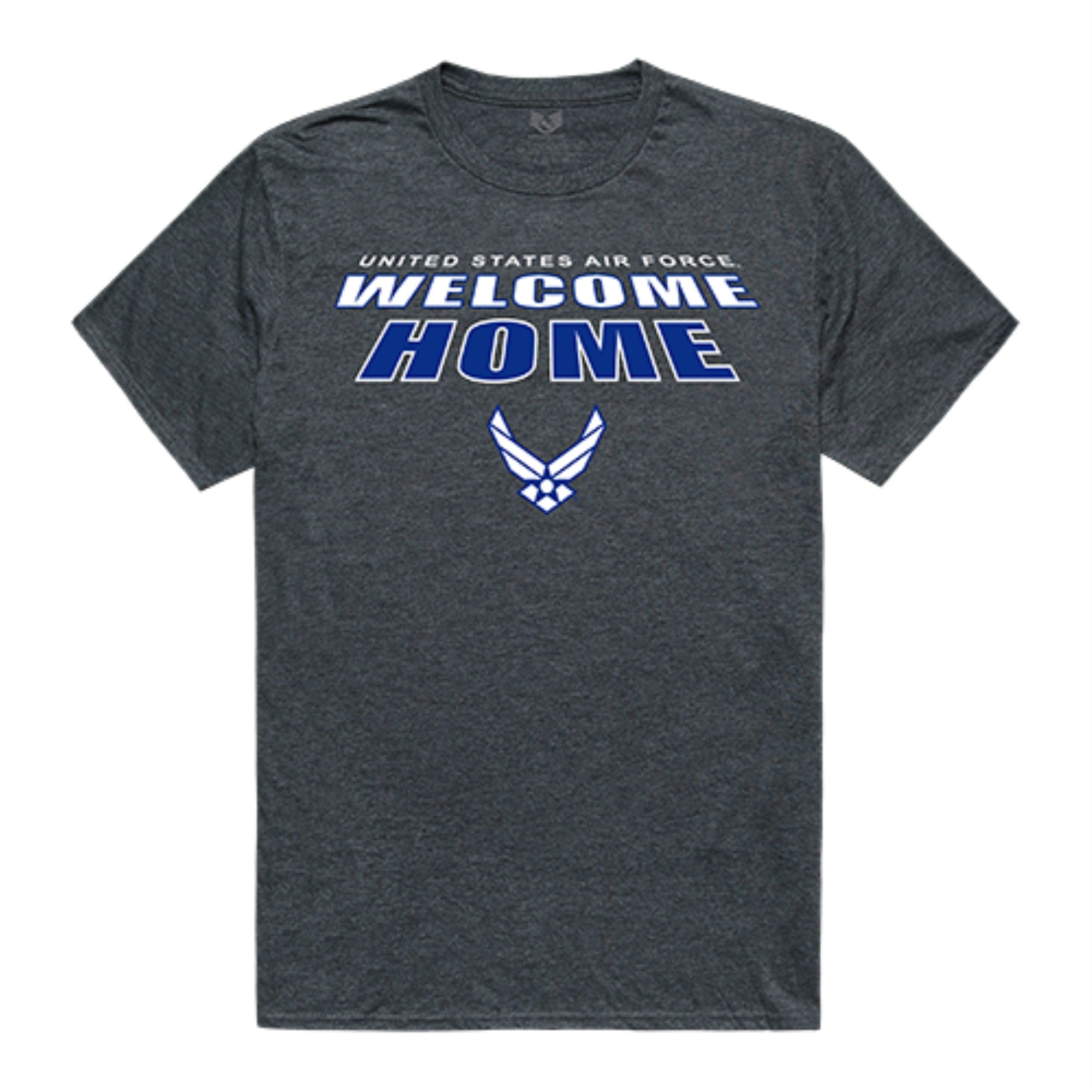 Welcome Home Tee,Air Force,H.Charcoal, M
