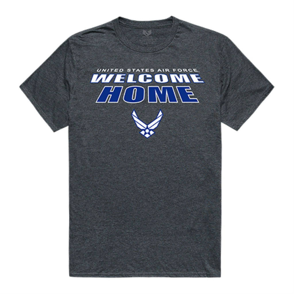 Welcome Home Tee,Air Force,H.Charcoal,2X