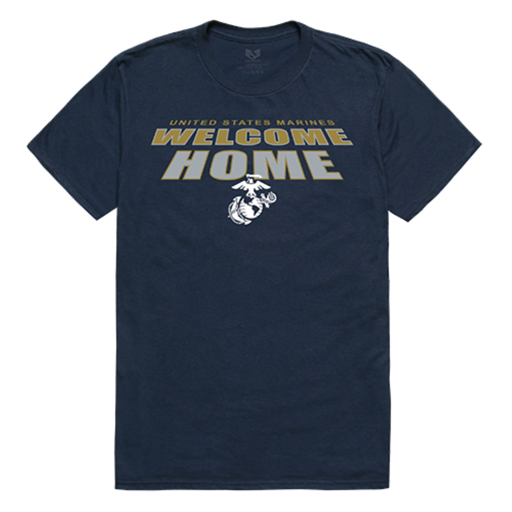Welcome Home Tee, Marines, Navy, XL