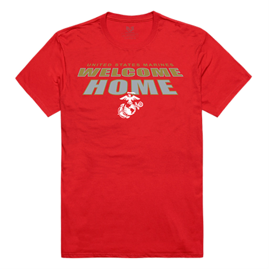 Welcome Home Tee, Marines, Red, 2X