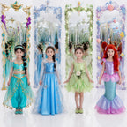 Moana Elsa Princess Dress for Girls Costume Kid Children Cosplay Birthday Carnival Party Outfit Toddler Fancy 2-8Y Birthday Gift