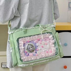 Ballet Girl Large Appetite Itabag Japanese Two-Dimension Single Shoulder Crossbody Bag Gift For Friends Women'S Handbag