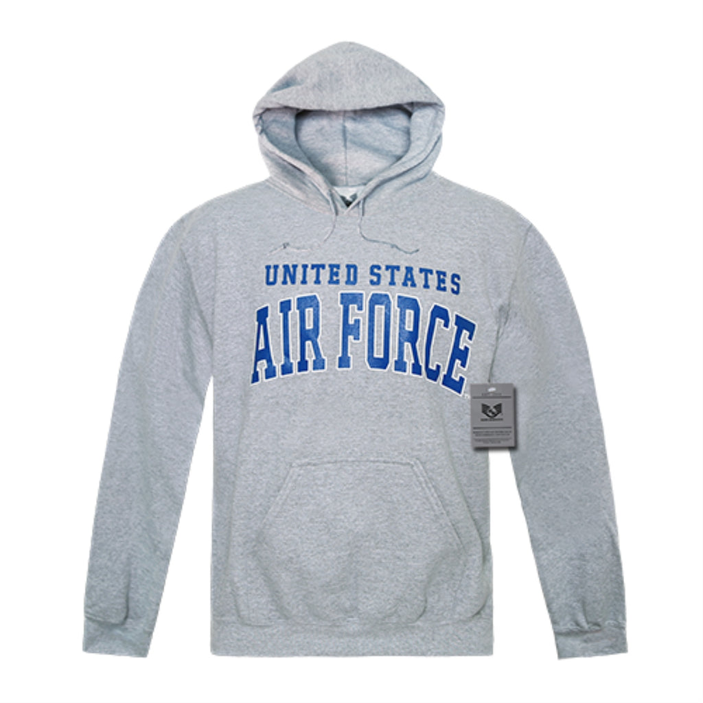 Pullover Hoodie,US Air Force, H.Grey, L