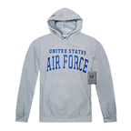 Pullover Hoodie,US Air Force, H.Grey, 2X