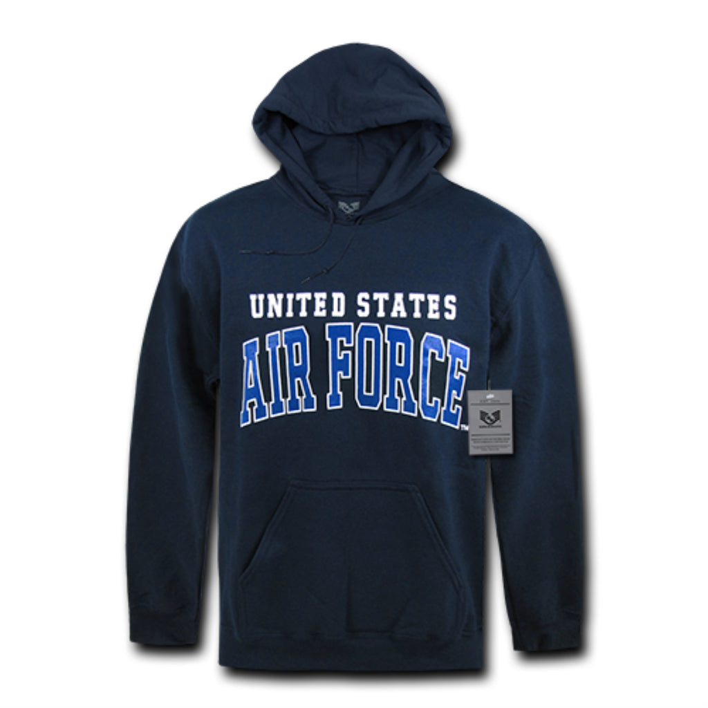 Pullover Hoodie, US Air Force, Navy, XL