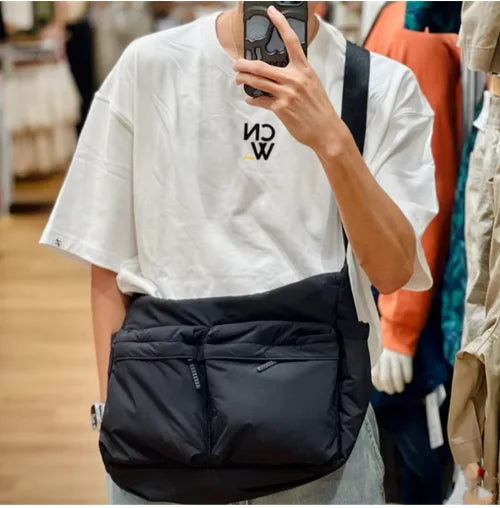 Casual Multi-pocket Messenger Bags for Women Fashion Nylon Shoulder Bag Ladies Large Handbags Female Travel Shopping Tote Purse
