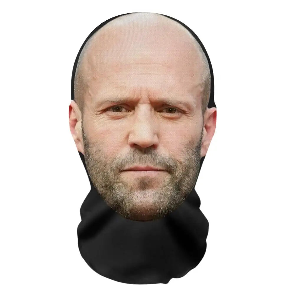 Upgrade Funny 3D Elastic Realistic Celebrity Mask Visualized Masks Full Face Cosplay Balaclava Halloween Party Props Headcovers