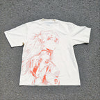 Neon Genesis Evangelion Ayanami Rei Asuka Classic Style Short Sleeve T-shirt Men Women 2026 Summer Men Women Cotton Tee Tops