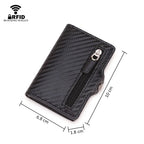 Anti Thief Rfid Credit Card Holder Men Wallet Women Smart Minimalist Wallet Carbon Slim Bank Cardholder Case Bag Carteras Choice