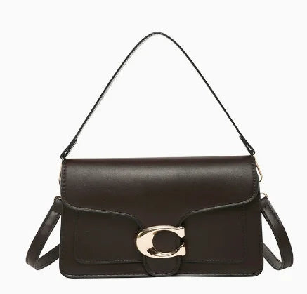 New Women's Small Square Bag, High-Quality Solid Color Multifunctional Shoulder Bag, Crossbody Bag, Daily Commuting Handbag
