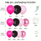 113PCS Balloon Garland Arch Set Wedding Birthday Party Anniversary Decoration Indoor and Outdoor Decoration