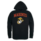 Pull Over Hoodie, Marines, Black, S
