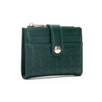 CH Luxury Brand Retro Design Business Card Bag Fashion Button Classic Folding Wallet Compact and Lightweight Women's Square Bag