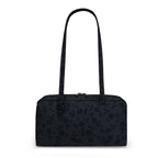Nylon Tote Bag Bowler Bag Women Shoulder Purse with Keychain Clip, Lightweight Zipper Handbag Daily Work Travel Gym Gift for Mum
