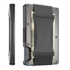 Forged Carbon Fiber Mini Slim Wallet Case Organizer for Men Cartera Tarjetero Hombre Cashback Credit Card Holder Luxury Gift