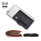 Anti Thief Rfid Credit Card Holder Men Wallet Women Smart Minimalist Wallet Carbon Slim Bank Cardholder Case Bag Carteras Choice